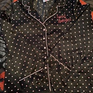 Heartbreaker Satin Pajamas Top
